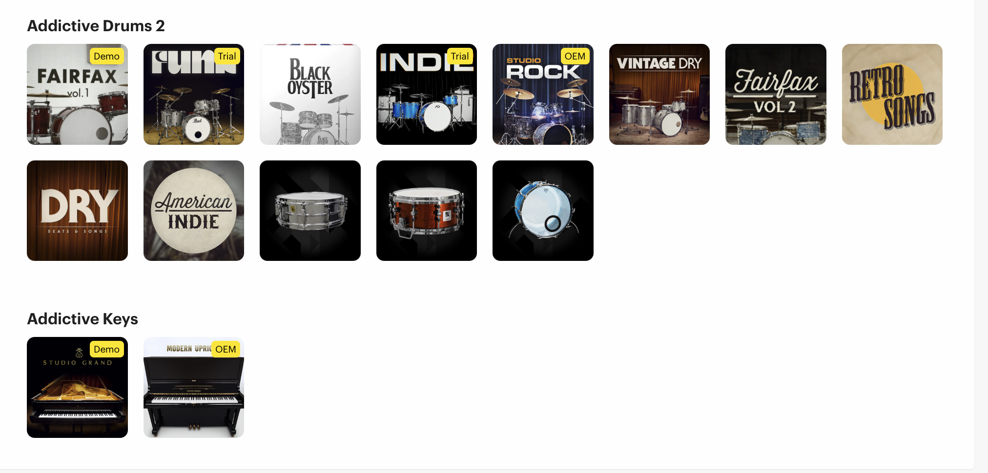 XLN Audio Addictive Drums 2 + extra